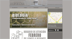 Desktop Screenshot of instituto-alborada.com.ar